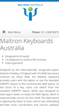 Mobile Screenshot of maltron.com.au